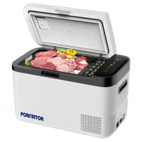 Porfritor 762715763549 Car Refrigerator 28 Quart 25l Dual Zone Portable Freezer 12 Vol