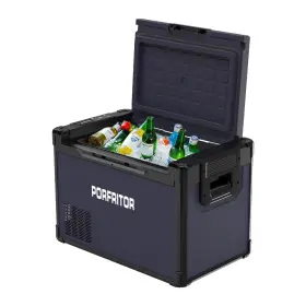 Cf30a Porfritor 12 Volt Refrigerator 32qt 30l Electric Cooler 12v Car Fridge Lcd Touch Con