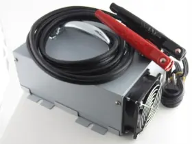 Pmbc-45 Powermax 45 Amp 12v Battery Charger With Handle And Clamps