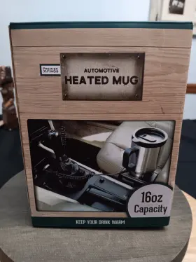10036n0dg-040 Premier Finds Automatic Heated Mug 16oz For Vehicle Lighter Plug In