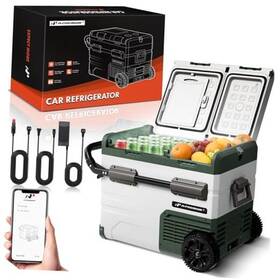 Premiumpartswhosale Appcf006 Portable Car Fridge Refrigerator Cooler -4 F 68 Separated Zone 48qt/45.6l