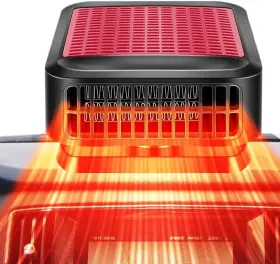 200w Qepjo 760790236255 Car Heater Portable 12v Heaters For Vehicle 2-in-1 Heating And Cooling Fa
