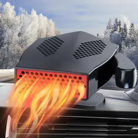 Zxb-4009-200w-now-03k-r Qidoe Car Heater - 12v Heaters 200w Portable For That Plugs
