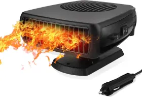 Zxb-jy-nfj-11kuan-n Qidoe Car Heater 12v 200w - Portable Auto Vehicle Defroster Windshield Defogger
