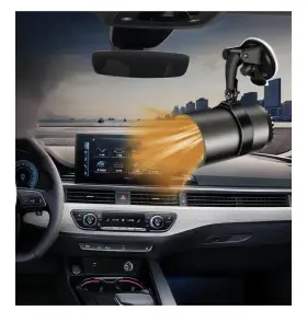 Zl-2020 Quigo 12v 150w Car Heater Defroster 2-in-1 Portable Windshield Defogger
