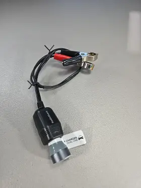 270-1527b Radio Shack 2 Usb Plug Adapter Cigarette Lighter Battery Clamp