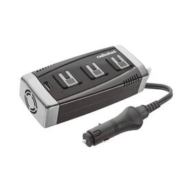 Radioshack 2200088 150w Power Inverter 3-plug Adapter With Usb Black