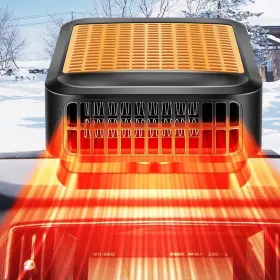 Rainyanunite 725650155688 12 Volt Car Heaterportable Heater For Defrostercar That Plugs Into