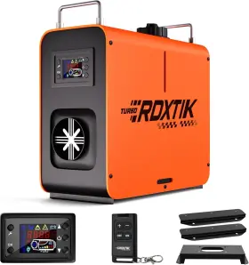 Rdxtik 789563653266 8kw Diesel Heater 5l 12v/24v All In One With Lcd Switch Remote C