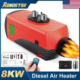 54894511 Renoster Eco-friendly 8kw Diesel Heater Thermostat For Car Caravan Rv Bus Truck Shelter