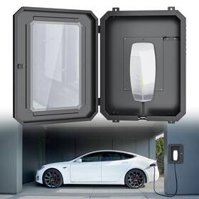 Rivenfan Cdx-007 Weatherproof Outdoor Charger Station Box Mount For Tesla Gen 3 Chargers