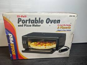 Roadpro Rpsc-900 Portable Oven And Pizza Maker 12volt Camping New