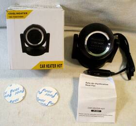 Rohs Jp-2201a 120w Electric Car Heater 12v Heating Fan Defogger Defroster Demister Inch New In Box