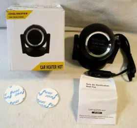 Jp-2201a Rohs 120w Electric Car Heater 12v Heating Fan Defogger Defroster Demister Inch New In Box