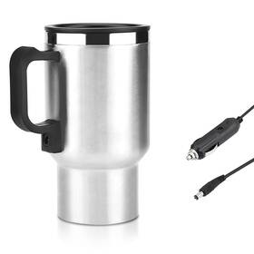 Rosvola Rosvolaenfmg5w9ah 12v Car Heated Mug 450ml Stainless Steel Travel Portable Vacuum