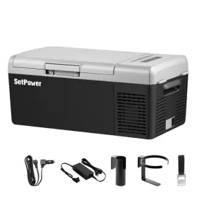 Fc15 Setpower 850034457369 Portable 12v Refrigerator -4 -68 Fast Cooling Car Refrigerato