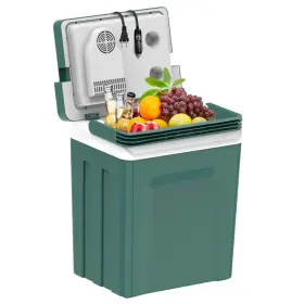 Ae30170150j Sharewin Electric Cooler And Warmer With Handle 31.7 Quart/30l Portable Thermoe
