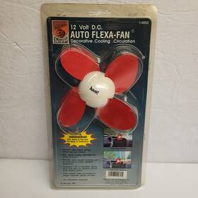 Shinn Fu I-4050 Vintage Auto Flex Fan 12 Volt Dc New And Sealed