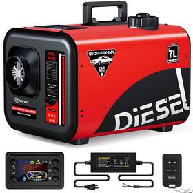 Silvel 720141063589 Diesel Heater 8kw 110v/12v/24v All-in-one 7l-8l Portable