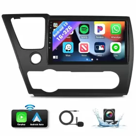 A7264a3018a4mi2 Sixwin 9 Inch Android Car Stereo With Wireless Carplay/android Auto For 2013-17 Honda Civic