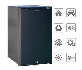 Smad 2020051999 Mini Rv Refrigerator 12v Truck Cooler Ac Dc Silent Fridge Hotel 1.7 Cu Ft Quiet