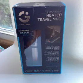 Stg-6255-tx Smart Gear Smartgear Heated Travel Mug 16 Oz 12 Volt Digital With Charger
