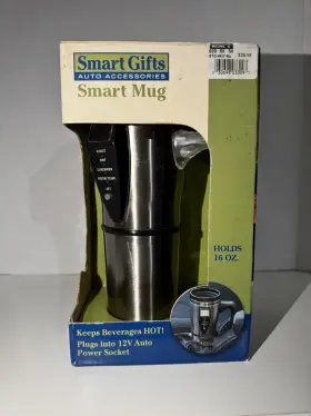 30698033097 Smart Gifts Gear 12v Digital Heated Travel Mug