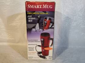 Solite Pi-168 Smart Mug 12 Volt Car Plug Digital Heated Travel Lcd Display