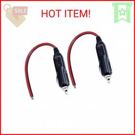 Sparking 692232532093 12v Replacement Cigarette Lighter Male Plug With Lead - 24v Car Power A