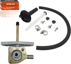 022103018 Spnuvr Fuel Petcock On Off Valve With Lever Screw Fit For Honda Recon 250 Trx250 Ranche