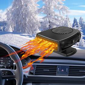 Stdkdfw 313038667603 Car Heater 200w 12v Portable Windshield Defogger And Defroster 2 In 1 Modes Fas