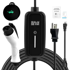 1b16171617zlf Subsun Portable Level 1 And 2 Ev Charger For All Non-tesla Evs 16a 110v-240v 17ft Cord