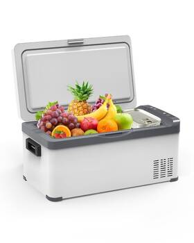 Subsun 798476433100 12 Volt Refrigerator 12v Car Fridge 20 Quart 19l Portable Fre