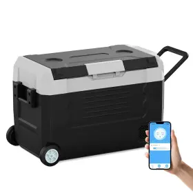 Subsun 798476606825 Subsun12v Cooler Car Fridge 48 Quart -4 68 Fast Cooling Refrigerator Port