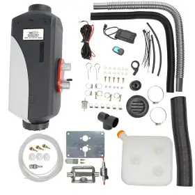 Superfastracing 940981516227 5kw 12v Remote Control Lcd 10l Tank Air Diesel Fuel Heater Fo