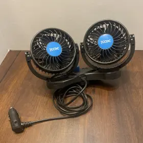 Hx-t205u Tcox Hx-t205u/205bu 12v Car Dual Fan Front Dashboard. Rear Passengers. Vehicle