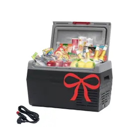 Hsp-50ay1 Techomey Mk 20l Portable Refrigerator/freezer Dc 12v/24v Car Fridge With Compressor Ele