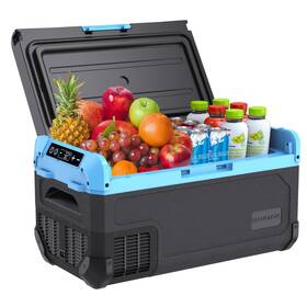 Tecnolove 850066581650 Car Refrigerator Fridge 32 Quart 30l Portable Mini Freezer 12/24v Dc 110 240