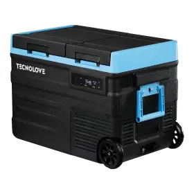 Cr452dadus Tecnolove Car Refrigerator Fridge 48 Quart 45l Portable Freezer Dual Zone Reversible Door 1