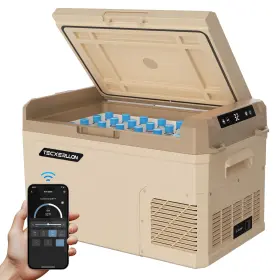 Txb30 Tecxerllon 12v Refrigerator 30 Quart Portable Freezer Electric Cooler For Vehicles Car