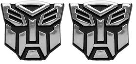 The Masonic Exchange Tme-emb-00144-2 Transforming Auto Robot Emblem - Chrome Finish 2 1/2ftft Tall Pack Of