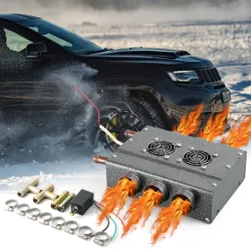 Gfa-therwen-1736 Therwen 12v Universal Car Heater Auxiliary Windscreen Demister Defroster A