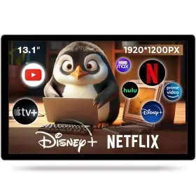 Tiusone 679065049882 13.1 Inch Qled 2g 32g Android 13 Multi-functional Car Tv Headrest Monitor Wifi Hdmi