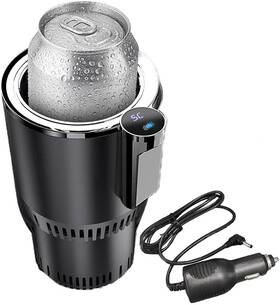 Topincn 313056692670 2-in-1 Car Cup Warmer Cooler Smart Mug Holder Auto Cooling
