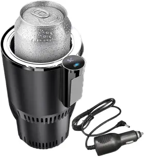 Topincn 313056692670 2-in-1 Car Cup Warmer Cooler Smart Mug Holder Auto Cooling