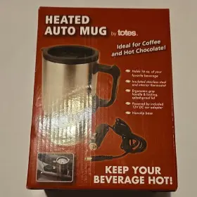 400368twm-040 Totes Heated Auto Mug 16 Oz Stainless Steel 12v Portable Cup