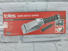 Pl-01 Totes Electric 12 Volt Heated Ice Scraper For Car Auto Truck Boat