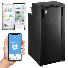 Toyandona 031778189512 Rv Refrigerator Reversible Door For Camping Motorhome And Campervan 93l