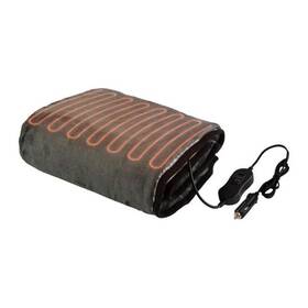 Trademark Global 75-car2009 Heated Car Blanket - 12v For Truck Rv Or Carbon Gray