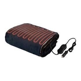 Trademark Global 75-car2011 Heated Car Blanket - 12v For Truck Rv Or Camping Navy Blue